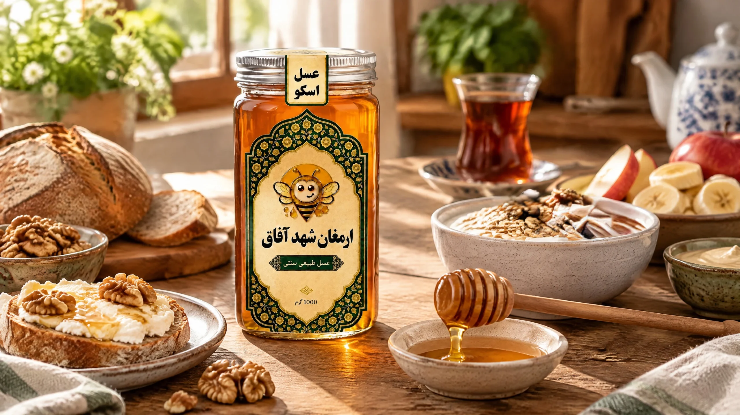عسل اسکو را با چه خوراکی‌هایی می‌توان مصرف کرد؟