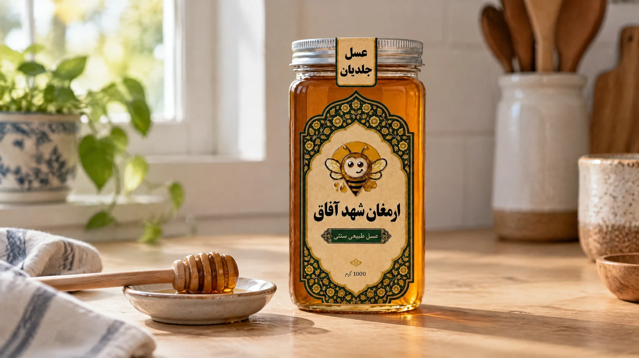 چگونه طبیعی و باکیفیت بودن عسل جلدیان را تشخیص دهیم؟